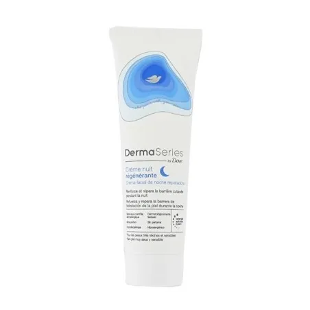 Dermaseries crema facial noche reparadora, 50 ml