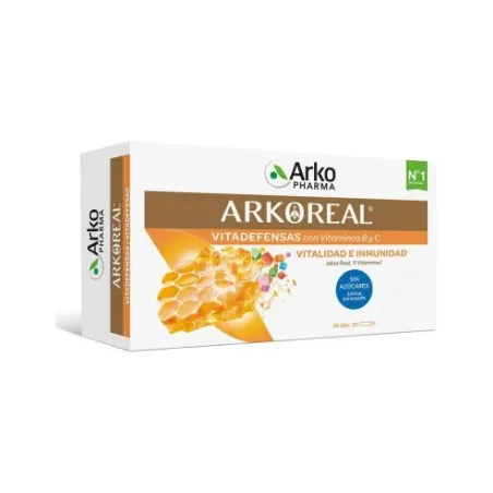 Arkoreal Jalea Real 1000mg Light, 20 Unidosis.