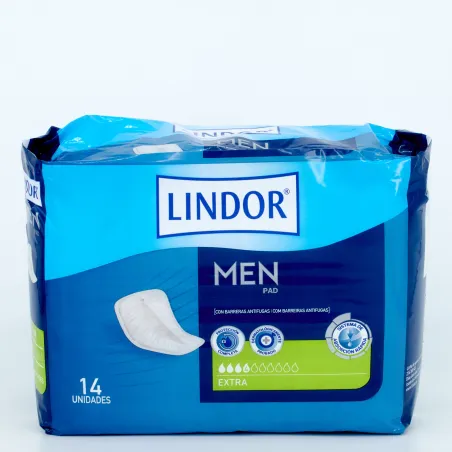 Lindor Men Absorbción Extra, 14 unidades