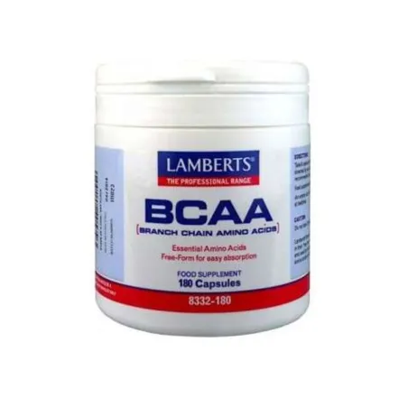 LAMBERTS BCAA en Forma Libre, 180 cápsulas.