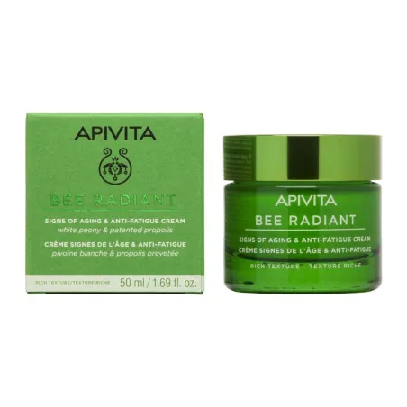 Apivita Bee Radiant Crema Rica, 50ml