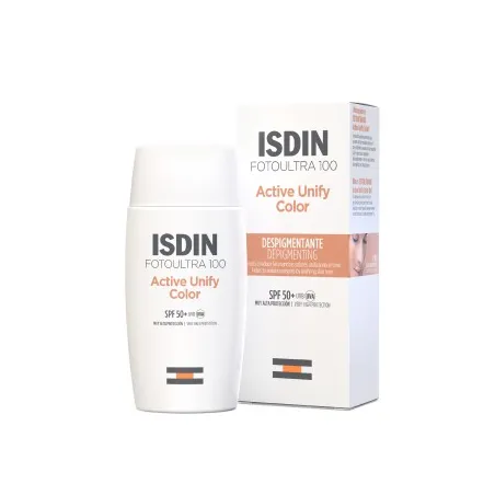 Isdin Fotoultra 100 Active Unify Color SPF50+, 50 ml