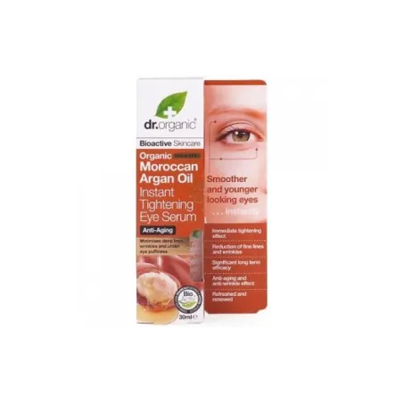 Dr Organic Sérum contorno de ojos firmeza instant. de Argán, 30ml.