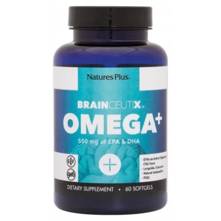 Natures Plus Brainceutix Omega+, 60 perlas