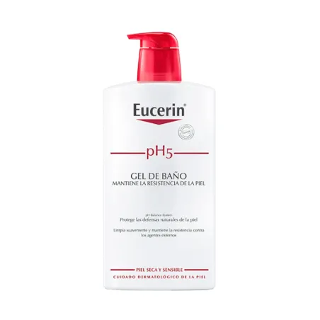 Eucerin pH5 Gel de baño, 1L.