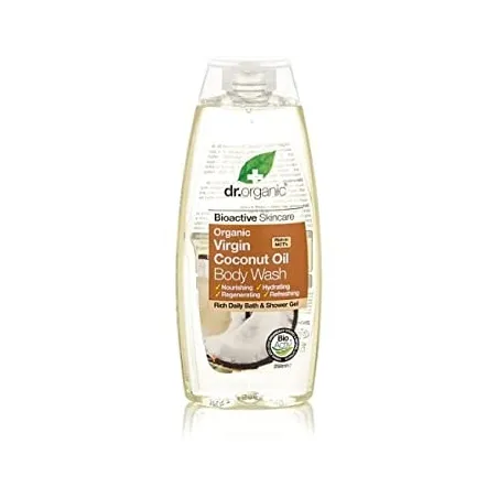 Dr Organic Gel de ducha de aceite de Coco, 250ml.