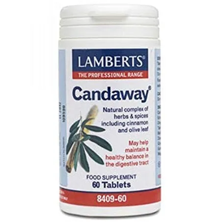 LAMBERTS Candaway, 60 comprimidos.