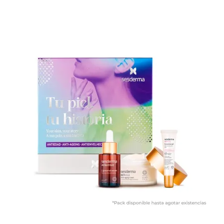 Sesderma pack tu piel tu historia antiedad, Retiage crema y contorno + Acglicolic serum