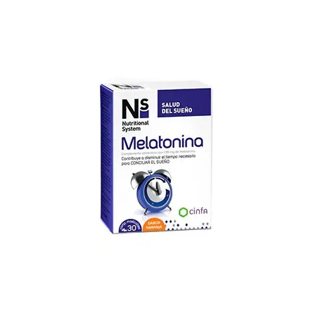 NS Melatonina 1.95mg, 30 comprimidos masticables