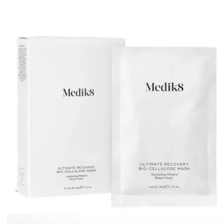 Medik8 Bio cellulose mask V - ultimate recovery, 6 uds.