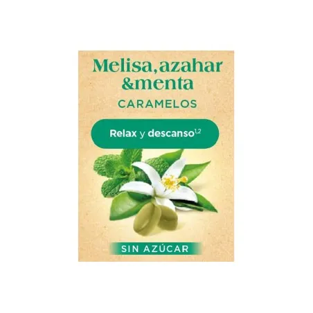 Santé Verte caramelo de melisa, azahar y menta, 35 g