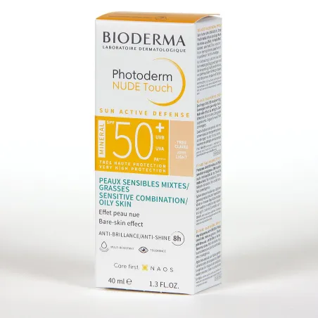 Bioderma Photoderm NUDE SPF50+ Muy Claro, 40 ml