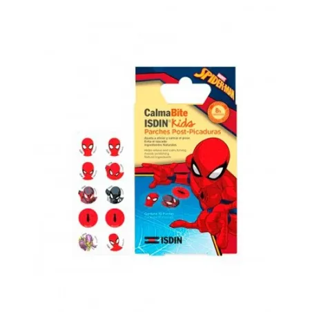 Isdin Calmabite Kids Parches Post-Picadura Spiderman, 30 Uds.