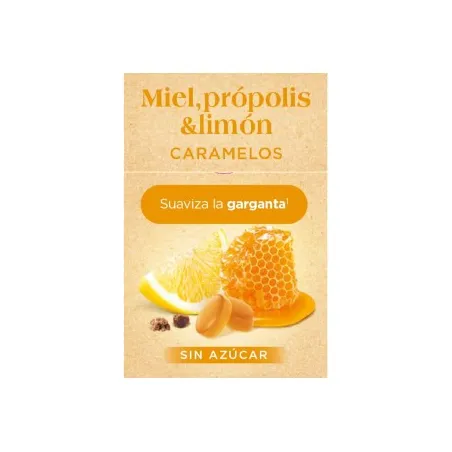 Santé Verte caramelos de miel, propólis y limón, 35g