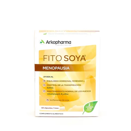 Arkopharma Fitosoya Menopausia 60 cápsulas