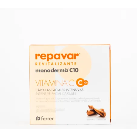 Repavar Monoderma C10 Revitalizante 28 cápsulas