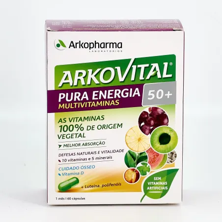 Arkovital Pura Energía Senior +50. 60 comprimidos