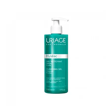 Uriage Hyseac Gel Limpiador, 500ml.