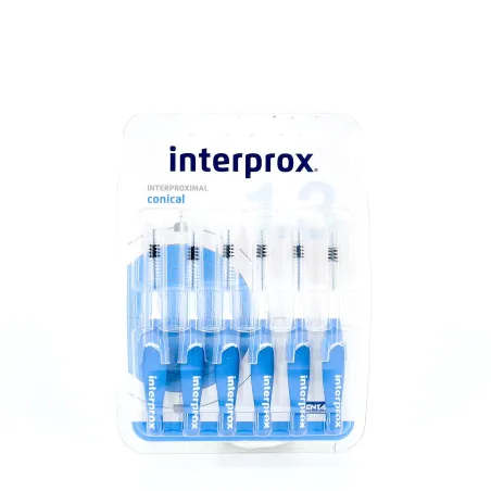 Interprox Cónico Azul, 6U.