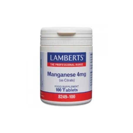 Lamberts Manganeso 4 mg, 100 Comp.