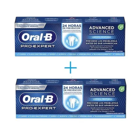 Oral B Pro Science Advanced Pack Ahorro 2x75ml