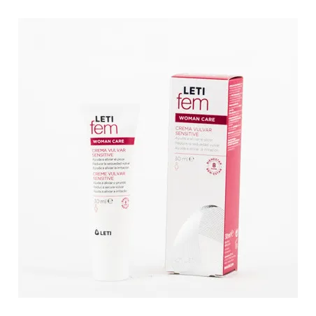 Letifem Crema Vulvar Sensitive, 30ml.