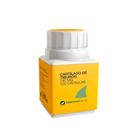 BotanicaPharma Cartílago de tiburón 740mg, 60 cápsulas.