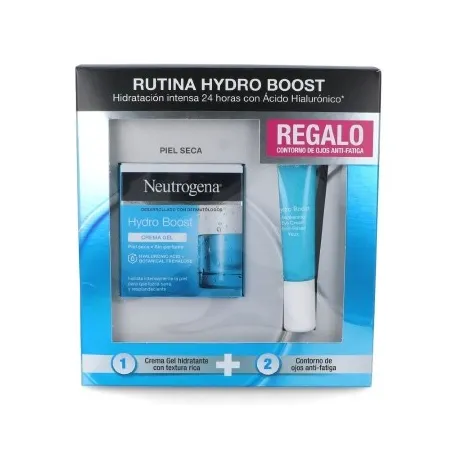 Pack Neutrogena Hydro Boost Crema Gel+Contorno, 50 ml + 15 ml