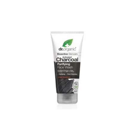 Dr Organic Limpiador facial de Carbón Activo, 200ml.