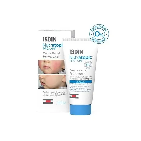 Isdin Nutratopic PRO-AMP crema facial protectora, 50 ml