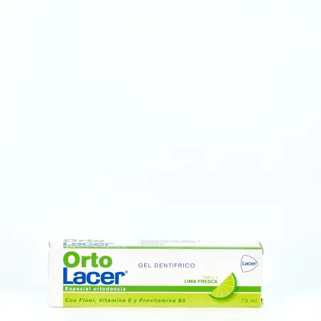 Ortolacer Gel Dentífrico Lima, 75ml.