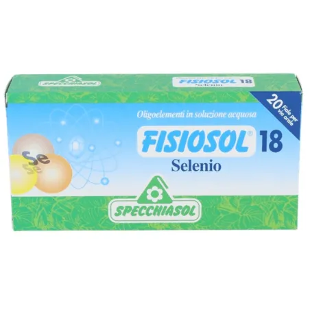 Specchiasol Fisiosol 18 Selenio, 20 ampollas