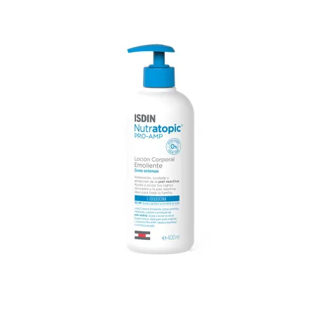 Isdin Nutratopic Loción emoliente, 400ml.