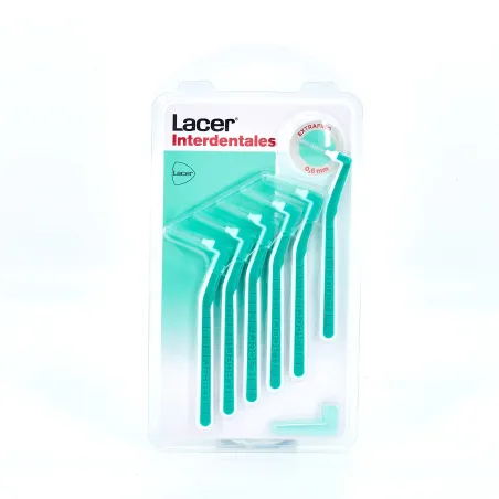 Lacer Cepillo Interdental Angular Extrafino, 6U.