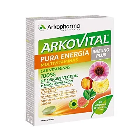 Arkovital Pura Energía Inmunoplus 30 Comprimidos