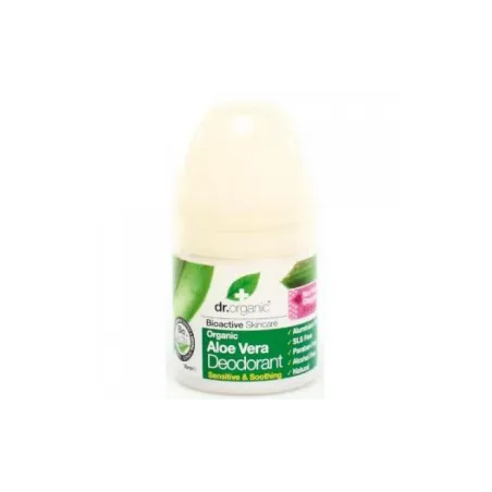 Dr Organic Desodorante de Aloe Vera, 50ml.