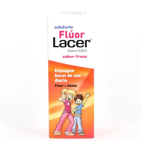 Lacer Fluor Diario 0,05% Fresa, 500ml