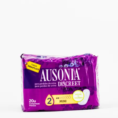 Ausonia Discreet Mini Pérdida Orina, 20 Uds.