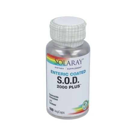 Solaray  S.O.D. 2000 Plus , 100 cápsulas vegetales