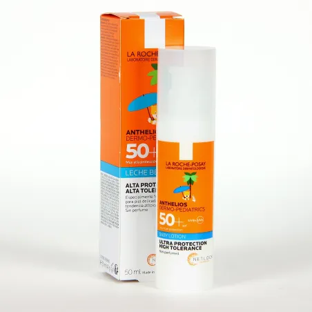 Anthelios dermo-pediatrics leche bebé spf50+, 50 ml