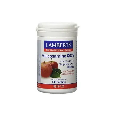 LAMBERTS Glucosamina QCV, 120 comprimidos.