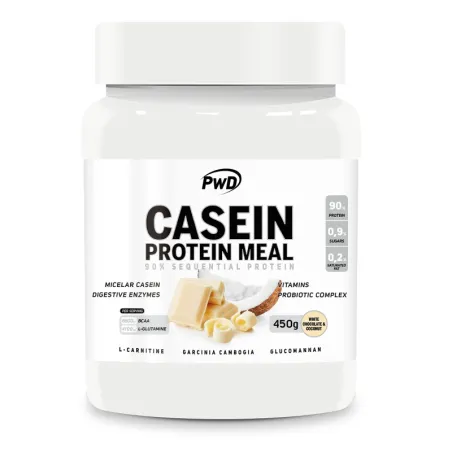 Casein Proteina Meal Sabor Chocolate Blanco 450 gr