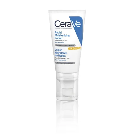 Cerave Loción Hidratante Facial SPF25, 52ml.