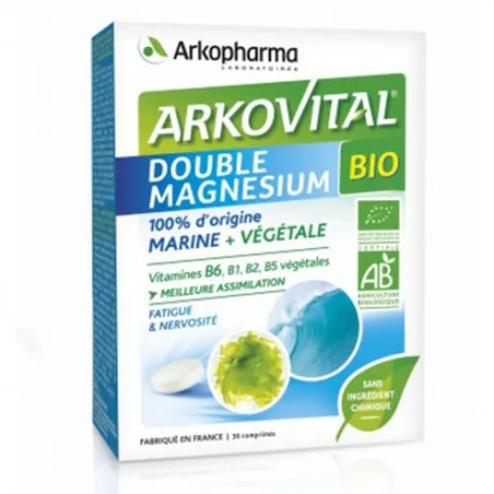 Arkovital Doble Magnesio Bío 30 Comprimidos