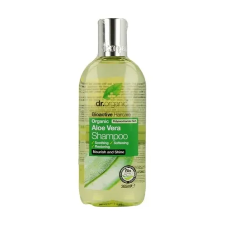 Dr Organic Champú de Aloe Vera, 265ml.