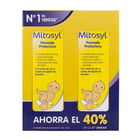 Mitosyl Pomada Protectora Duplo, 2 x 65 g