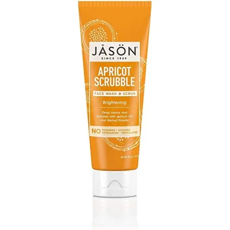 Jason Limpiador Exfoliante Facial Albaricoque, 113 g