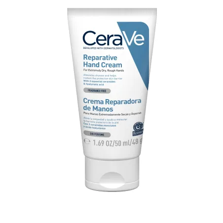 CeraVe Crema Reparadora de Manos, 50ml.