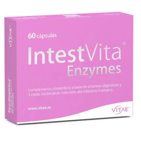 Vitae IntestVita Enzymes, 60 cápsulas