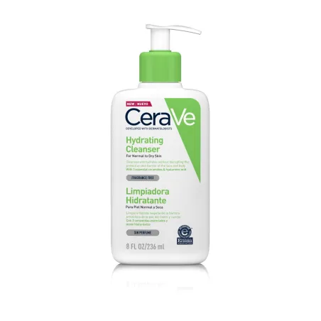 CeraVe Limpiadora hidratante, 236ml.